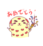 カラフルまゆごまさん2（個別スタンプ：3）