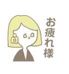おしゃれガールさんのよく使うフレーズ（個別スタンプ：5）