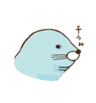 まるまるとしたあざらし（個別スタンプ：4）