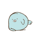 まるまるとしたあざらし（個別スタンプ：5）