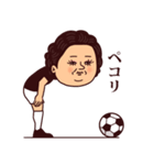 大人ぷりてぃマダム/サッカー（個別スタンプ：3）