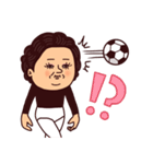 大人ぷりてぃマダム/サッカー（個別スタンプ：21）