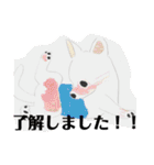 プライム会員猫さん犬さん連絡会話（個別スタンプ：6）