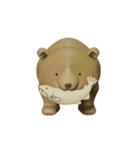 北海道CG木彫り熊（個別スタンプ：1）
