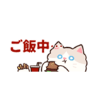 省スペースで使えるコーラ猫（個別スタンプ：19）