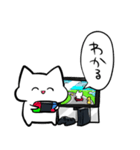 ゲームに誘いたいネコ（個別スタンプ：2）