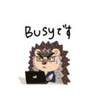 はりねずみビートー☆Hedgehog Vitor☆（個別スタンプ：5）