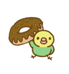 セキセイインコのたらこちゃんと秋冬（個別スタンプ：16）