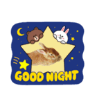 うさちゃんとLINEキャラクターたち♪（個別スタンプ：29）