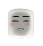 FaceEmotiCon_マシュマロ（個別スタンプ：6）