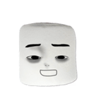 FaceEmotiCon_マシュマロ（個別スタンプ：10）