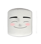 FaceEmotiCon_マシュマロ（個別スタンプ：12）