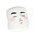 FaceEmotiCon_マシュマロ（個別スタンプ：22）