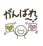 【病気、体調不良、心配】大人のでか文字（個別スタンプ：9）