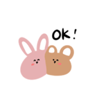 くっつき虫のうさくまくん。（個別スタンプ：5）