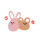 くっつき虫のうさくまくん。（個別スタンプ：16）