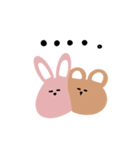 くっつき虫のうさくまくん。（個別スタンプ：17）