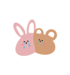 くっつき虫のうさくまくん。（個別スタンプ：18）