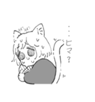 汗かきネコミミ（個別スタンプ：5）