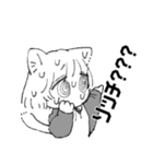 汗かきネコミミ（個別スタンプ：23）