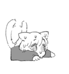汗かきネコミミ（個別スタンプ：26）