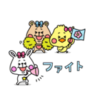 mini☆クマとウサギとヒヨコ（個別スタンプ：30）