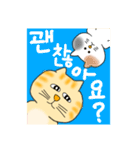 韓国語なになにニャンコ☆냥이 뭐하냥（個別スタンプ：21）