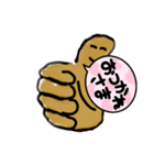 気まぐれ親指くん（個別スタンプ：8）