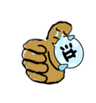 気まぐれ親指くん（個別スタンプ：10）