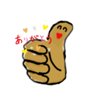 気まぐれ親指くん（個別スタンプ：12）