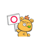 ybearsバドミントン（個別スタンプ：9）