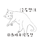 こんな猫見たことがありますか？（個別スタンプ：38）