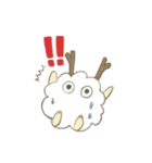 森のふわふわ妖精フワモル（個別スタンプ：8）