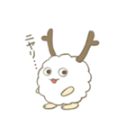 森のふわふわ妖精フワモル（個別スタンプ：9）
