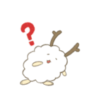 森のふわふわ妖精フワモル（個別スタンプ：24）
