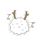 森のふわふわ妖精フワモル（個別スタンプ：35）