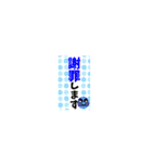 シンプル・デカ文字スタンプ(省スペース)（個別スタンプ：7）