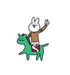 USACHAN 04 - HORSE_（個別スタンプ：7）