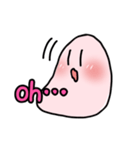 ぴんくもち（個別スタンプ：9）