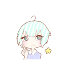 ふんわり少女（個別スタンプ：17）