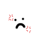 顔で伝える気持ち。(1)（個別スタンプ：9）