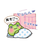 カエルのお天気【台風】（個別スタンプ：29）