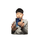 踏ん張れがち男くん（個別スタンプ：3）