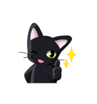 黒猫ノア 日常編（個別スタンプ：14）