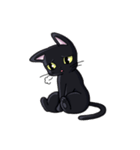 黒猫ノア 日常編（個別スタンプ：20）