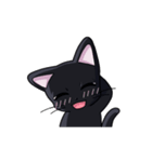 黒猫ノア 日常編（個別スタンプ：22）