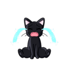 黒猫ノア 日常編（個別スタンプ：23）