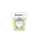 オン眉さん（LINEスタンプの日）（個別スタンプ：11）