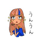 お洒落女子友 星とハート（個別スタンプ：2）