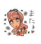 お洒落女子友 星とハート（個別スタンプ：32）